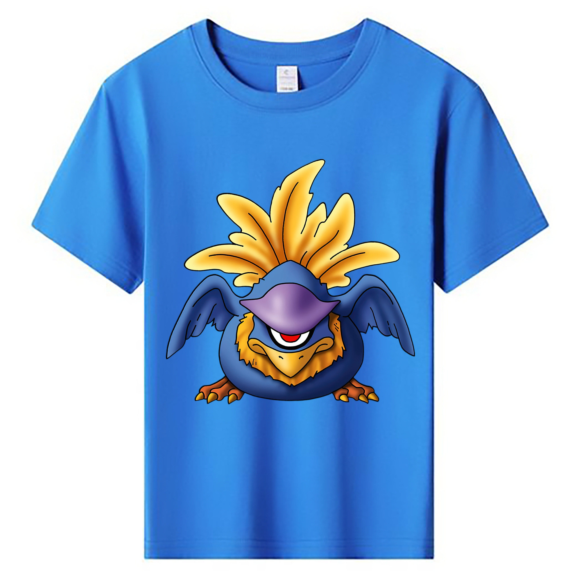 （画像用） ドラゴンクエスト Doragon Kuesuto Dragon Quest 綿100％キッズTシャツ（フロントプリント）